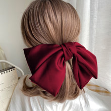 Загрузить изображение в средство просмотра галереи, Pure Color Big Bow Hairpin
