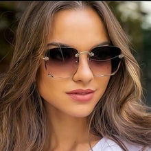 Загрузить изображение в средство просмотра галереи, Square rimless sunglasses UV400