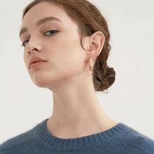 Load image into Gallery viewer, Retro simple O-shaped earrings