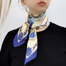 Load image into Gallery viewer, Silk print square scarf
