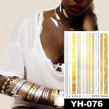 Load image into Gallery viewer, Mandala Flower Body Art Fake Tattoo