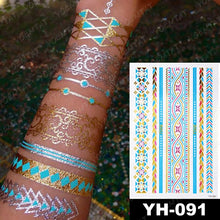 Load image into Gallery viewer, Mandala Flower Body Art Fake Tattoo