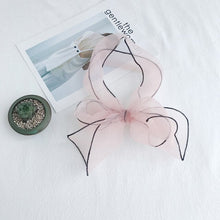 Load image into Gallery viewer, Elegant transparent organza scarf