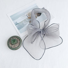 Load image into Gallery viewer, Elegant transparent organza scarf