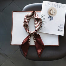 Load image into Gallery viewer, Fashion square print 70*70 cm ladies accessory scarf