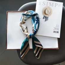 Load image into Gallery viewer, Fashion square print 70*70 cm ladies accessory scarf