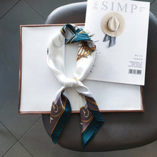 Load image into Gallery viewer, Fashion square print 70*70 cm ladies accessory scarf