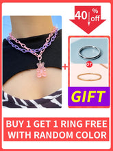 Load image into Gallery viewer, Punk Pendant Necklace Set