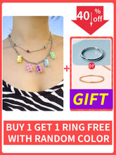 Load image into Gallery viewer, Punk Pendant Necklace Set