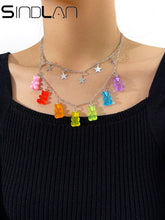 Load image into Gallery viewer, Punk Pendant Necklace Set