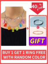 Load image into Gallery viewer, Punk Pendant Necklace Set