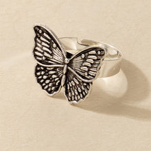 Загрузить изображение в средство просмотра галереи, Vintage Angel Wing Metal Ring