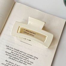 Load image into Gallery viewer, Simple style crab hair accessory