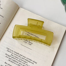 Load image into Gallery viewer, Simple style crab hair accessory