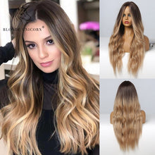 Загрузить изображение в средство просмотра галереи, Cosplay natural wave heat-resistant synthetic wig