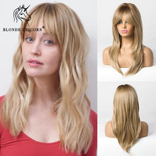 Загрузить изображение в средство просмотра галереи, Cosplay natural wave heat-resistant synthetic wig