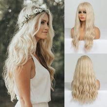 Загрузить изображение в средство просмотра галереи, Cosplay natural wave heat-resistant synthetic wig