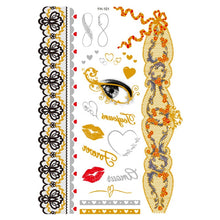 Load image into Gallery viewer, Body Art Tattoo Sticker Temporary Tattoo