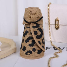 Load image into Gallery viewer, Beach straw hat with big brim UV protection