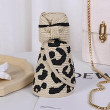 Load image into Gallery viewer, Beach straw hat with big brim UV protection