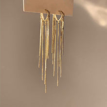 Загрузить изображение в средство просмотра галереи, Vintage Bar Tassel Pendant Earrings
