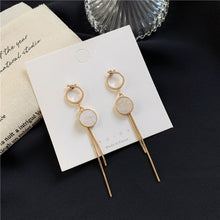 Загрузить изображение в средство просмотра галереи, Vintage Bar Tassel Pendant Earrings