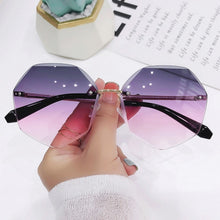Load image into Gallery viewer, Rimless Irregular Ladies Sunglasses UV400