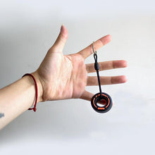 Load image into Gallery viewer, Simulation cartoon small tire key ring pendant