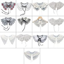 Load image into Gallery viewer, Lolita embellished false collar lace shawl