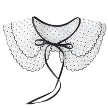 Load image into Gallery viewer, Lolita embellished false collar lace shawl