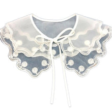 Load image into Gallery viewer, Lolita embellished false collar lace shawl
