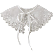 Load image into Gallery viewer, Lolita embellished false collar lace shawl