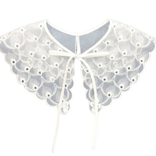 Load image into Gallery viewer, Lolita embellished false collar lace shawl