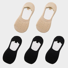 Загрузить изображение в средство просмотра галереи, 5 pairs of cotton silicone non-slip slippers socks