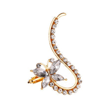 Load image into Gallery viewer, NO perforated crystal surround earrings
