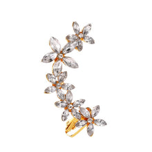 Load image into Gallery viewer, NO perforated crystal surround earrings
