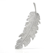 Load image into Gallery viewer, Leaf feather hairpin
