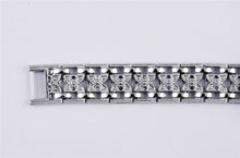 Load image into Gallery viewer, Rectangular dial stainless steel crystal watch
