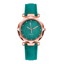 Load image into Gallery viewer, Fashion colorful ultra-thin leather rhinestone watch
