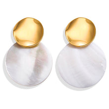 Load image into Gallery viewer, Simple and fashionable big round clip earrings
