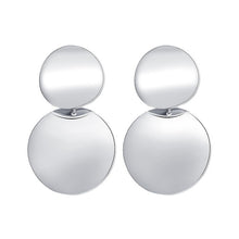 Load image into Gallery viewer, Simple and fashionable big round clip earrings
