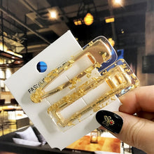 Загрузить изображение в средство просмотра галереи, 3 pieces/set of acrylic imitation pearl hair clips
