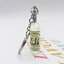 Load image into Gallery viewer, Novelty resin beer bottle keychain
