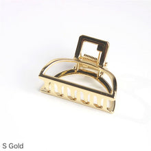 Загрузить изображение в средство просмотра галереи, Crab moon shaped hair clip claws solid color
