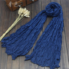 Load image into Gallery viewer, Thin Twill Muslim Silk Scarf
