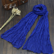 Load image into Gallery viewer, Thin Twill Muslim Silk Scarf
