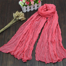 Load image into Gallery viewer, Thin Twill Muslim Silk Scarf
