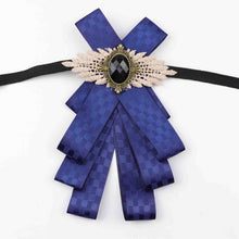 Load image into Gallery viewer, Vintage embossed costume jewelry bow tie
