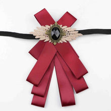 Load image into Gallery viewer, Vintage embossed costume jewelry bow tie
