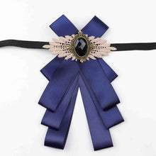 Load image into Gallery viewer, Vintage embossed costume jewelry bow tie
